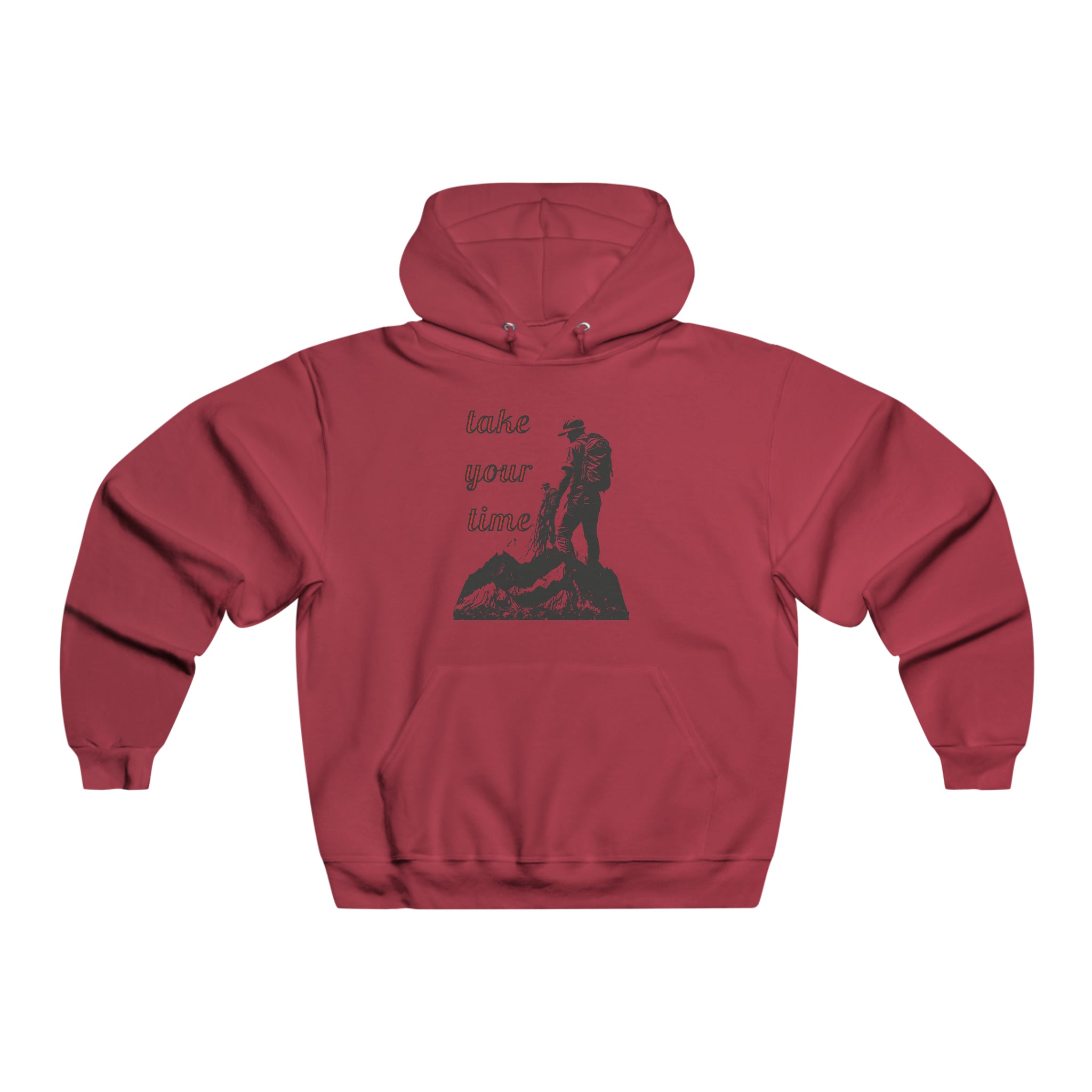 Men's NUBLEND® Hooded Sweatshirt (Take Your Time Abstract)