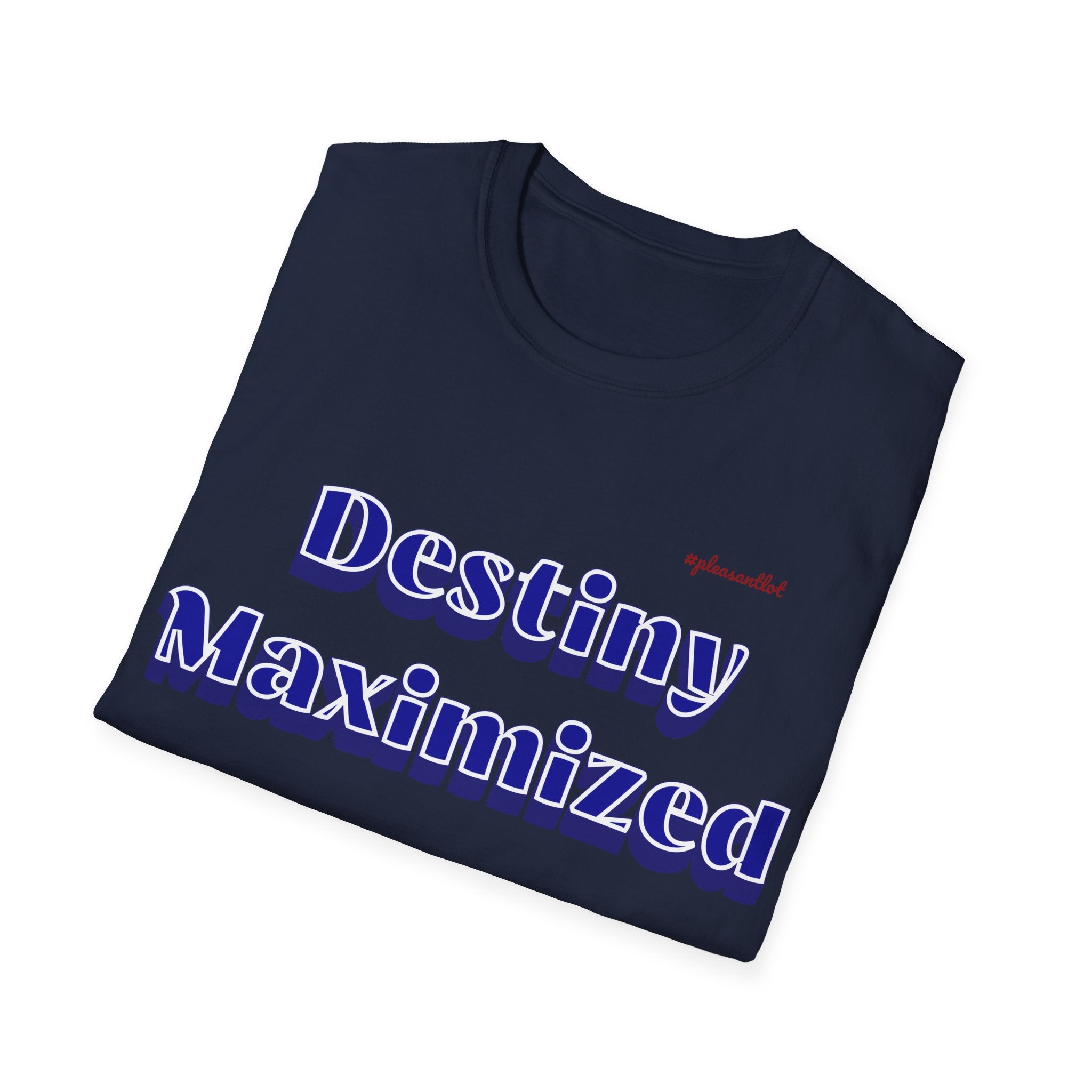 Unisex Softstyle T-Shirt,  Expressive Design, Destiny Maximized