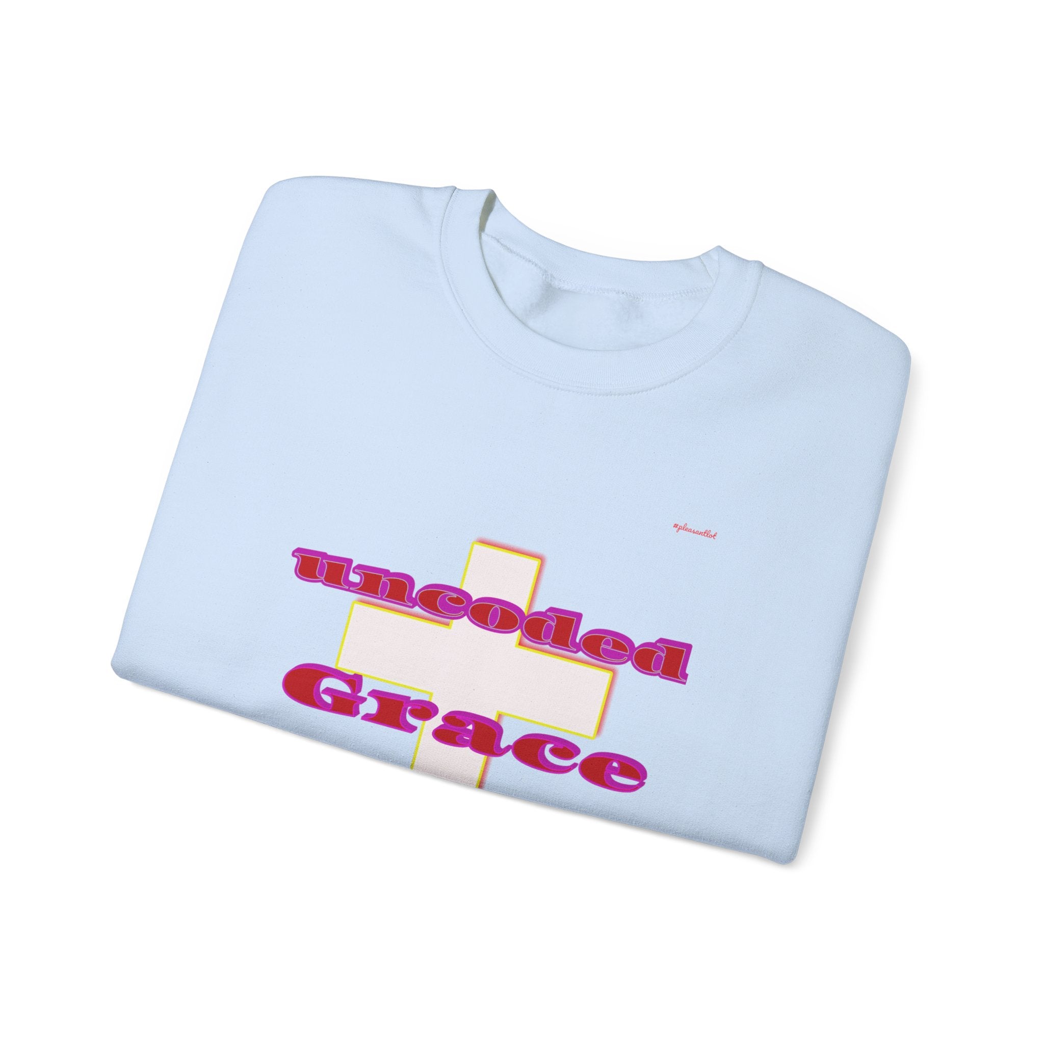 Uncoded Grace Unisex Heavy Blend™ Crewneck Sweatshirt, Men and Women's Wear