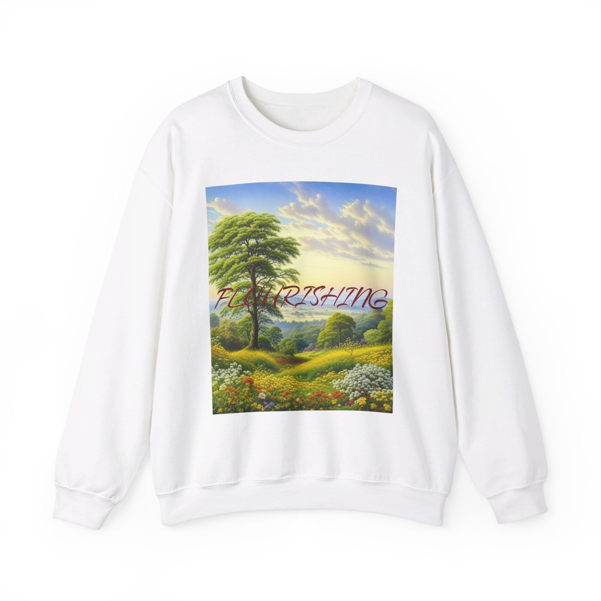 Flourish Design Unisex Heavy Blend™ Crewneck Sweatshirt