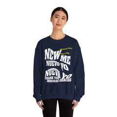 Unisex Heavy Blend™ Crewneck Sweatshirt New Me, Nuevo Yo, Nuevo Ya