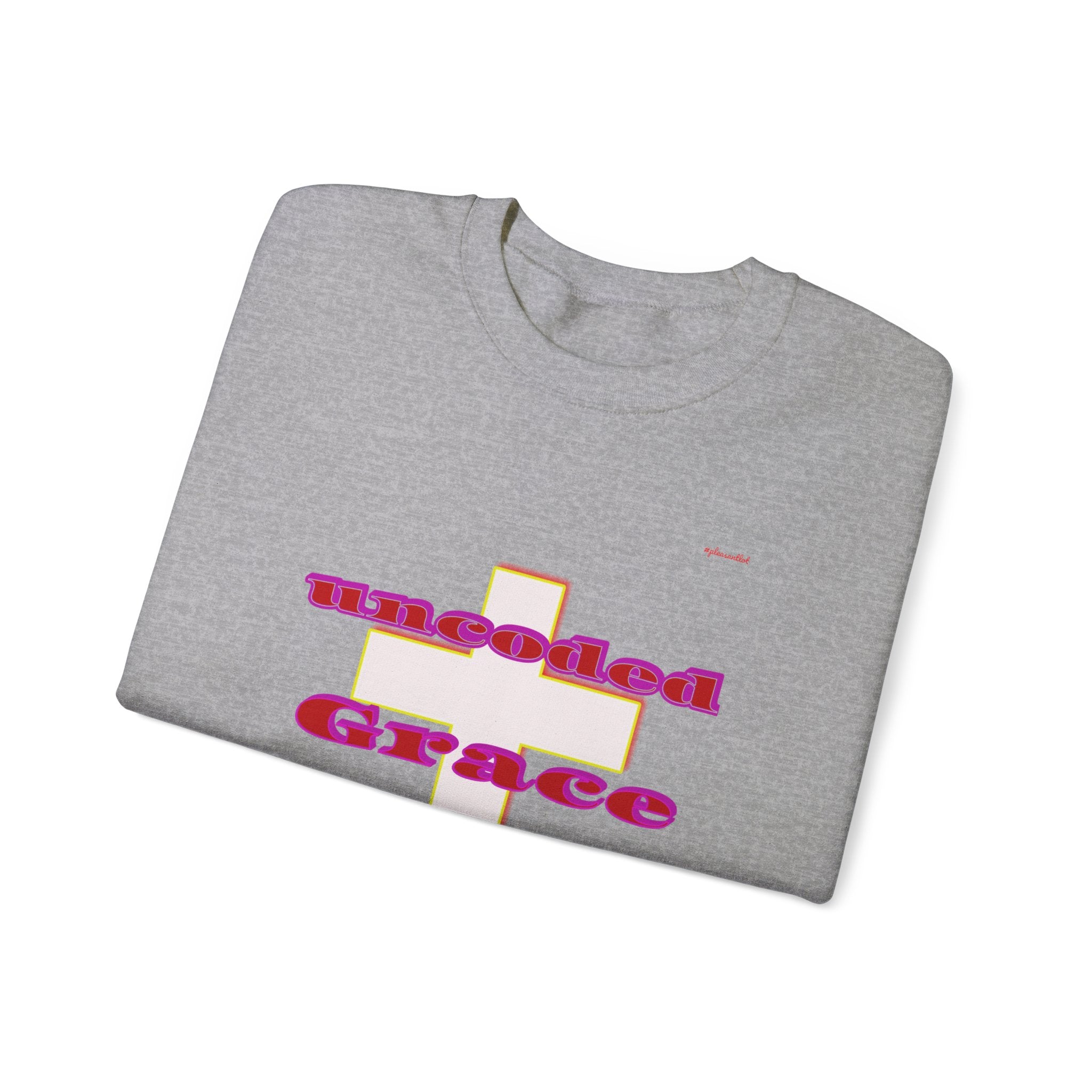 Uncoded Grace Unisex Heavy Blend™ Crewneck Sweatshirt, Men and Women's Wear